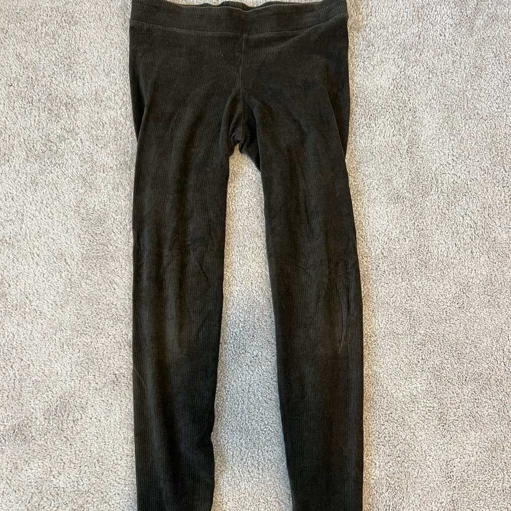 vince Women’s Brown Corduroy Leggings Size Medium - Picture 2 of 12